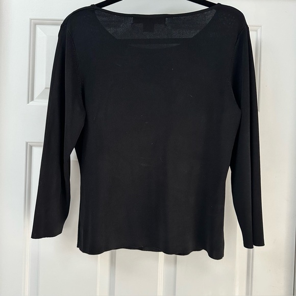 Lucia Burns Vintage Beautiful Beaded Shimmering Dragon Trendy Y2K Top Size Large - Picture 4 of 6